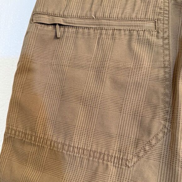 Orvis Trout Bum Shorts S42 Tan Plaid Outdoor Cargo pocket Hiking fishing Camping - Picture 7 of 11